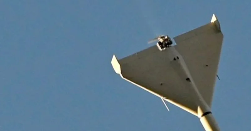 Ukrayna ilk dəfə olaraq dronla Şahed i vurmağa nail olub