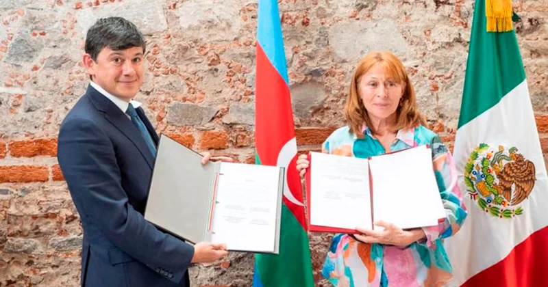 Azərbaycanla Meksika arasında diaspor fəaliyyətinə dair memorandum imzalandı Fotolar