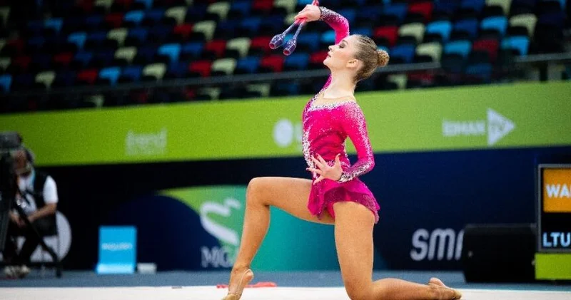 Bədii gimnastika üzrə Dünya kubokunun ikinci günü başa çatdı FOTO