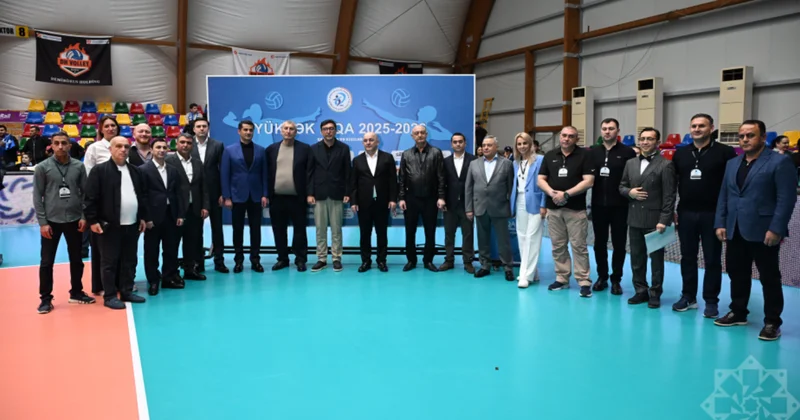 Qadın voleybolçular mükafatlandırıldı FOTO