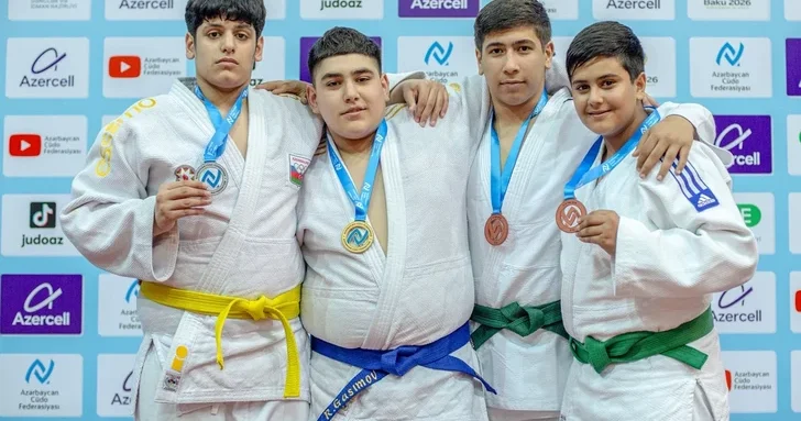 В Азербайджане завершился II тур Лиги U 14 по дзюдо
