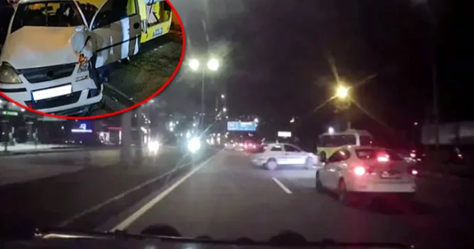 Vəsiqəsi olmadan sərxoş halda avtoş luq edən sürücü ağır qəza törətdi; yaralılar var VİDEO