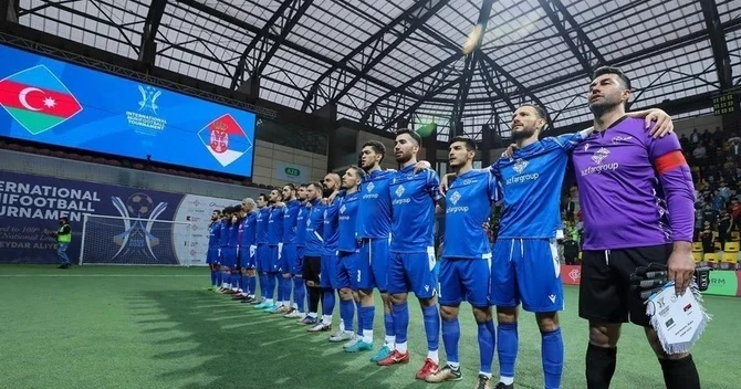Millimiz dünya çempionatında uğurlu çıxış edərsə, futbolçulara mükafat veriləcək