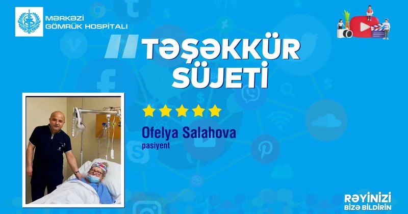 Pasiyentin təşəkkür rəyi