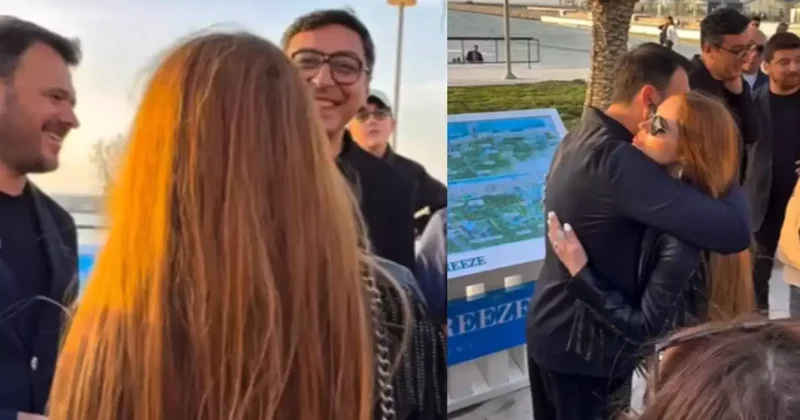 Nigarın Emin və Nazirlə səmimi görüşü