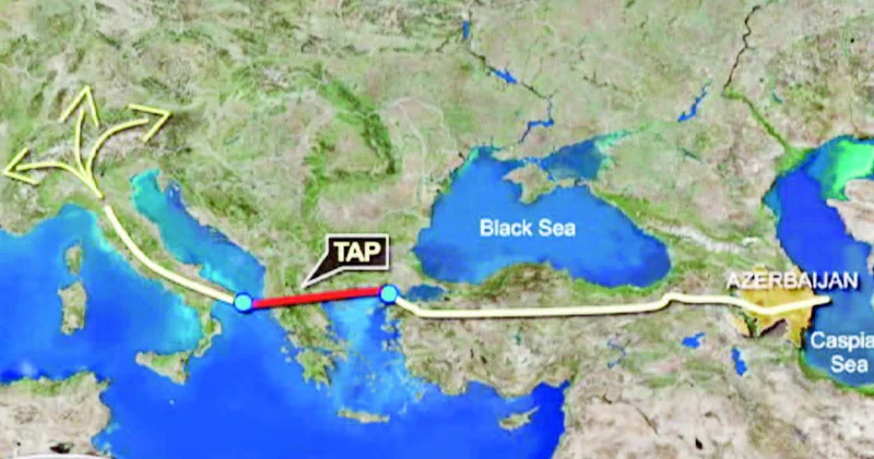TAP ilə 3,8 milyard kubmetr qaz nəql olunub
