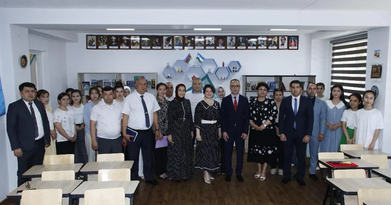 Özbəkistan universitetində Seyid Əzim Şirvani adına auditoriya açılıb