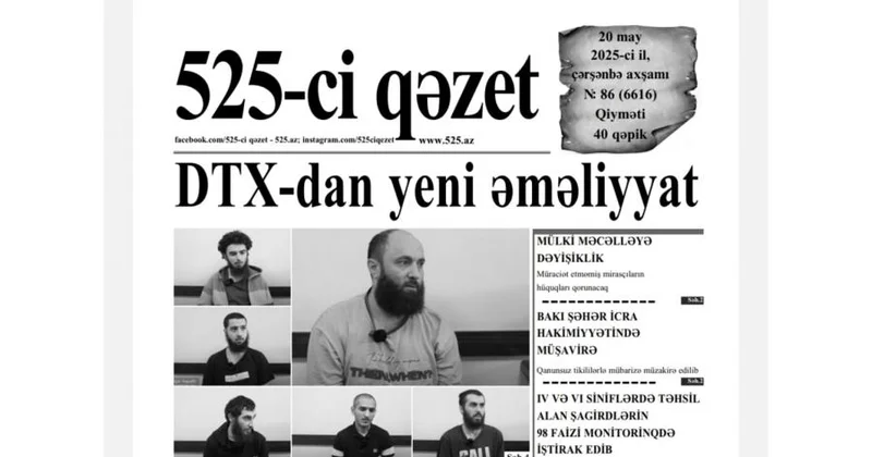 “”in 20 may sayında nələr var? ANONS