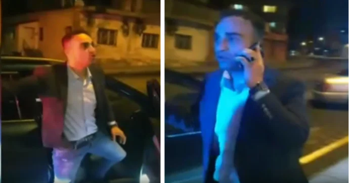 Vətəndaşlar polisə XƏBƏR VERDİ; sərxoş tutulan sürücü dava saldı VİDEO