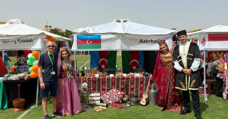 Qahirədə Britaniya Beynəlxalq məktəbində Azərbaycan mədəniyyəti tanıdılıb