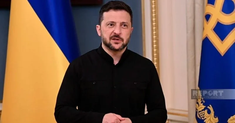 “Rusiyanın Ukraynaya qarşı ərazi tələbləri müharibəni uzatmaq üçün bəhanədir” Zelenski