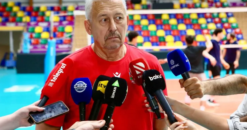Voleybol millisinin baş məşqçisi: Yaxın illərdə yaxşı nəticələr qazanacağımıza ümid edirəm