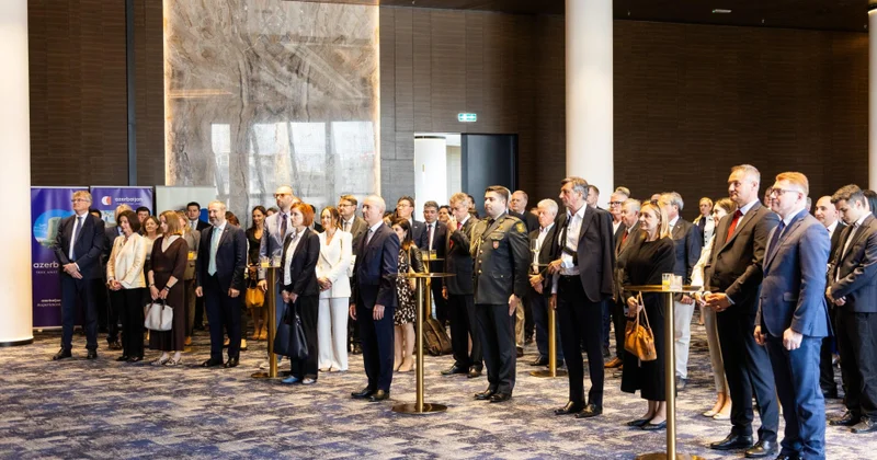 Lyublyanada 28 May Müstəqillik Günü və Sloveniya ilə diplomatik əlaqələrin qurulmasının 30 illiyi münasibətilə rəsmi qəbul