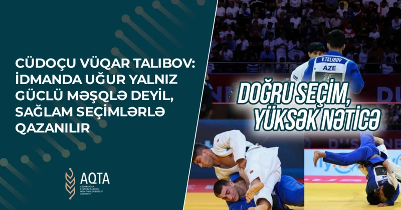 Vüqar Talıbov: İdmanda uğur yalnız güclü məşqlə deyil, sağlam seçimlərlə qazanılır