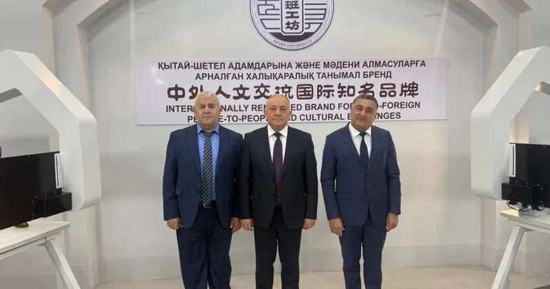 AzTU nun nümayəndə heyəti Qazaxıstanda səfərdədir