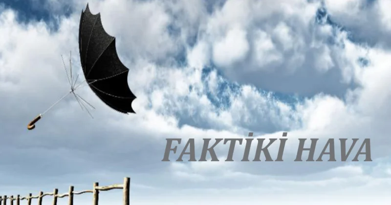 Bəzi rayonlarda yağıntılı və küləkli hava müşahidə edilir FAKTİKİ HAVA