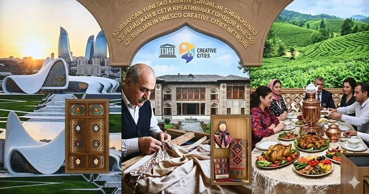 Баку, Шеки и Лянкяран укрепляют позиции Азербайджана в Сети креативных городов ЮНЕСКО