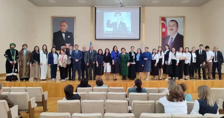 Gəncə Dövlət Universitetində ədəbi bədii gecə keçirilib FOTOLAR
