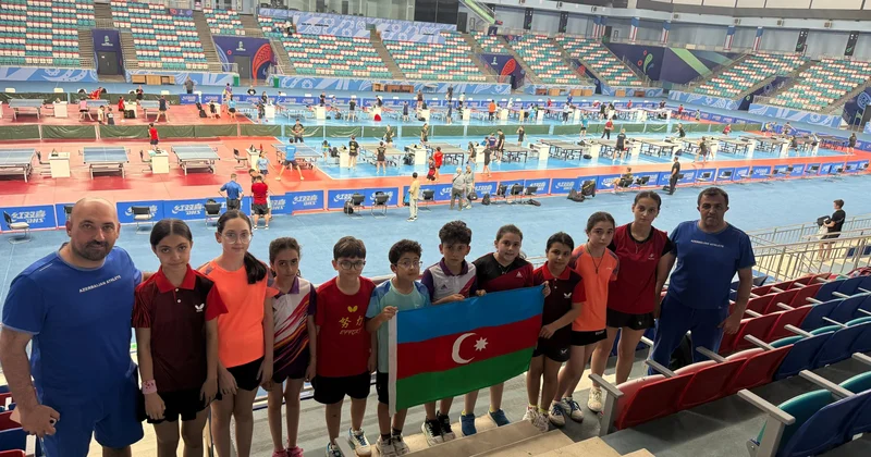 Azərbaycan stolüstü tennisçiləri yeni sınaqda