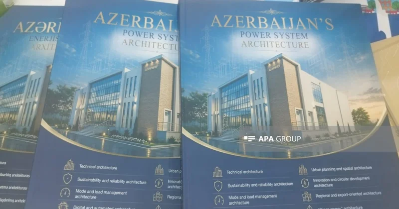 WUF13 də Azərbaycanın enerji sisteminə həsr olunmuş iki nəşr təqdim olunub FOTO