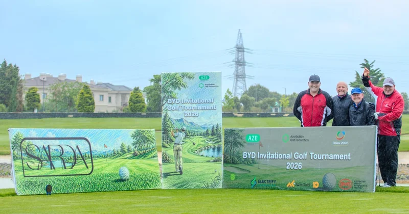 BYD Invitational Golf Tournament 2026: дождь и ветер гольфистам не помеха ФОТО