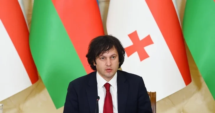 Ираклий Кобахидзе: Участок железной дороги Баку Тбилиси Карс вводится в полную эксплуатацию