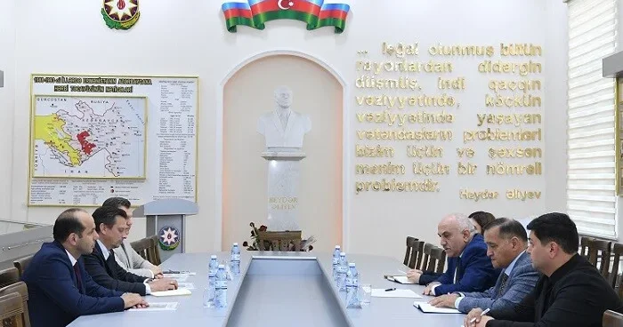 Dövlət Komitəsində AzQAC və IFRC əməkdaşları ilə görüş...