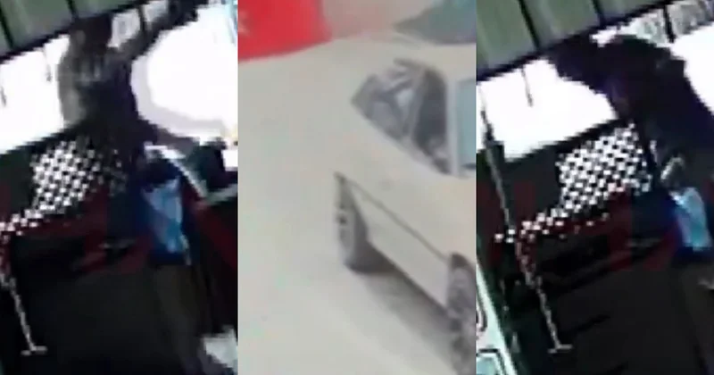 Dəhşətli hücumun görüntüləri üzə çıxdı Anbaan video