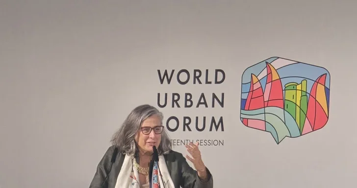 Анаклаудия Россбах приветствовала участников исторического Форума NGO на WUF13