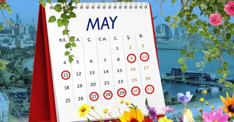 Azərbaycanda ardıcıl 5 gün iş olmayacaq