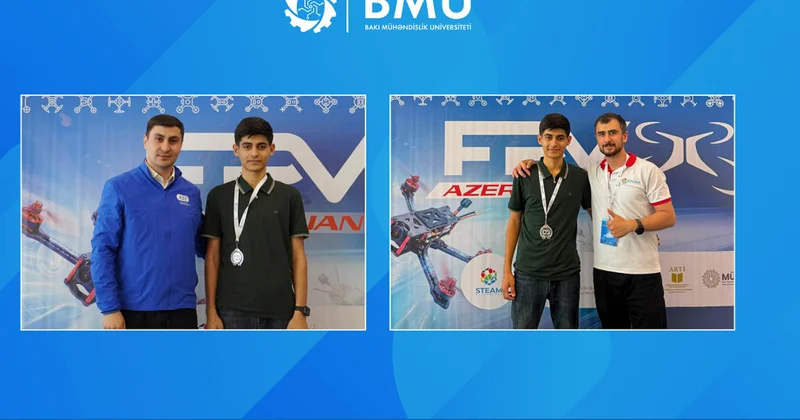 BMU tələbəsi “FPV Drone Azərbaycan” turnirində gümüş medal qazanıb