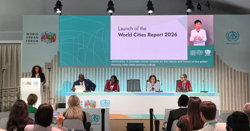 WUF13 çərçivəsində 2026 cı il üçün Dünya Şəhərləri Hesabatı təqdim olunub