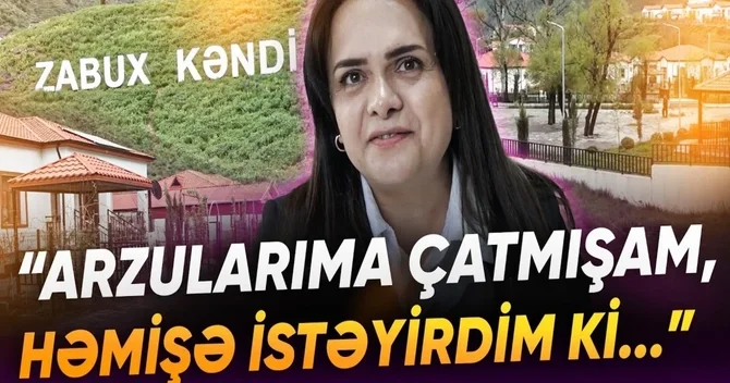 Əvvəl belə deyildi, amma... Doğma kəndində işləyən müəllim duyğularını bölüşdü