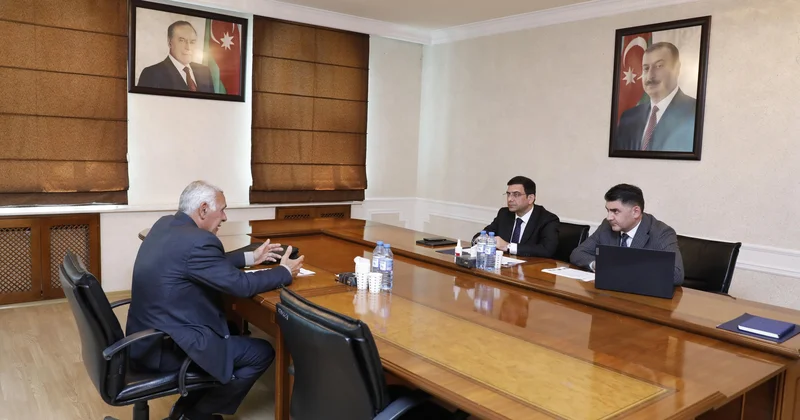 Nazir müavini Rəşad Mustafayev İsmayıllı rayonunda vətəndaşları qəbul edib