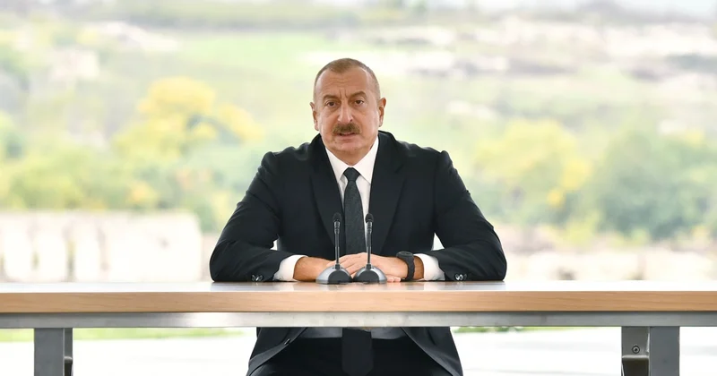 Həmin ərazilərin dağıntılara məruz qalması bizi buna vadar etdi Prezident