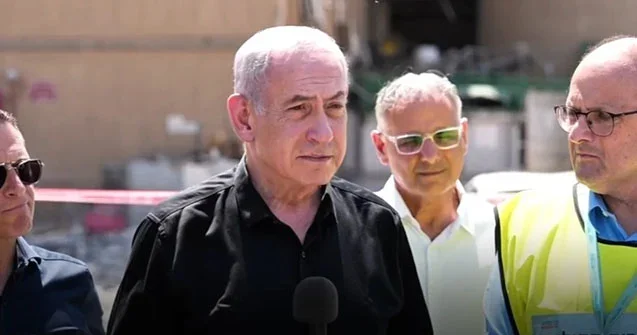 Netanyahu həmin xəstəxanaya getdi