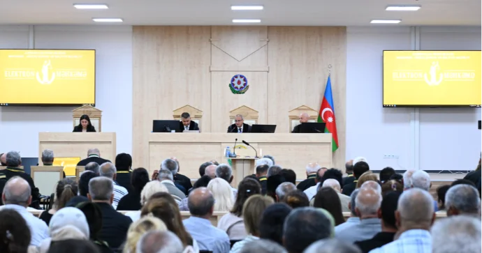 Ermənistanın vurduğu ziyanla bağlı məhkəmə sənədləri tədqiq edildi FOTO
