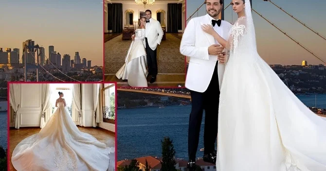 Milyarder Adnan Kaşıkçının qardaşı oğlunun TOYUNDAN GÖRÜNTÜLƏR