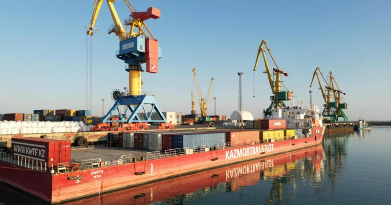 Xəzər dənizi vasitəsilə konteyner daşımalarının qiyməti azalır