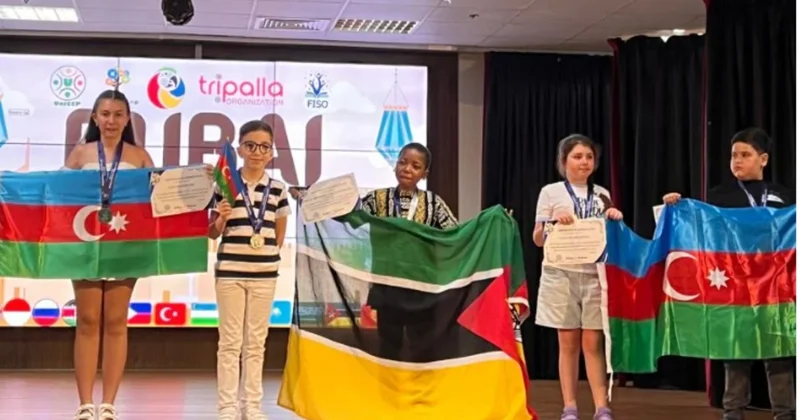 Azərbaycanlı şagirdlər beynəlxalq olimpiadada yüksək nəticə göstəriblər