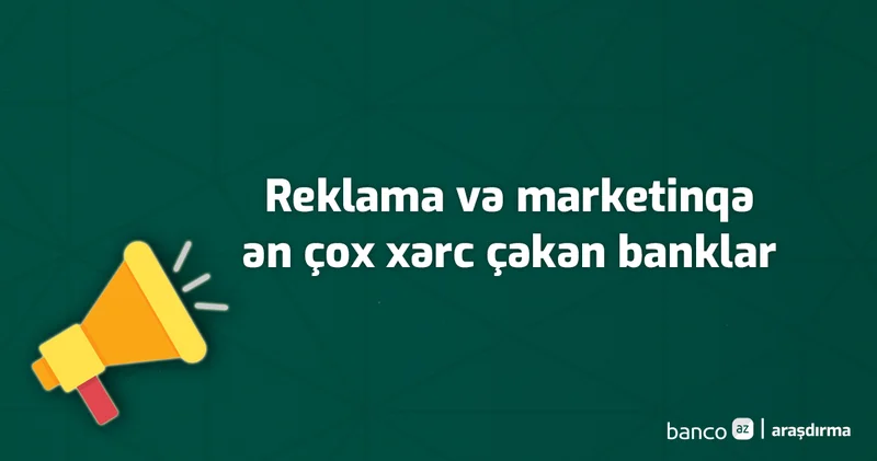 Azərbaycanda reklama ən çox xərc çəkən banklar Siyahı