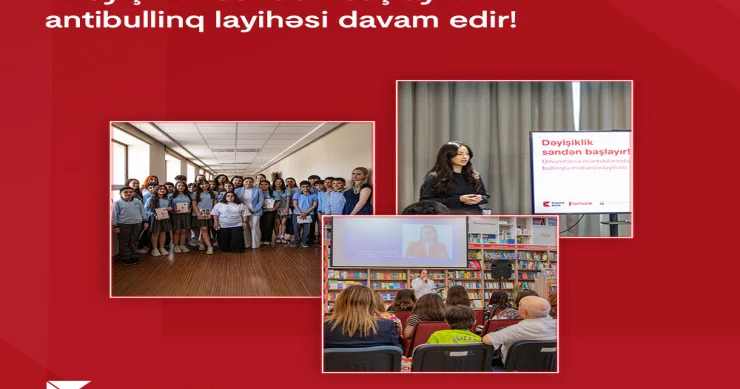 18 nömrəli tam orta məktəbdə bullinqə qarşı maarifləndirmə sessiyaları keçirildi