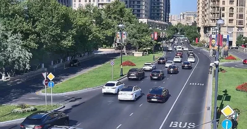 Bakıda sıxlıq olan yollar açıqlanıb