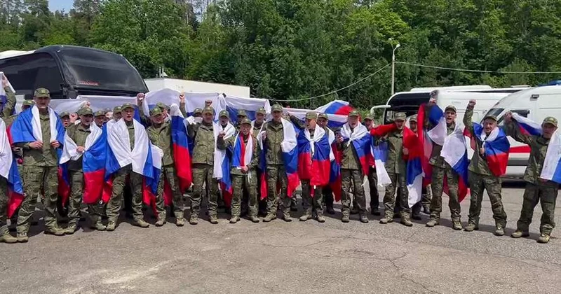 Россия вернула еще одну группу военнопленных