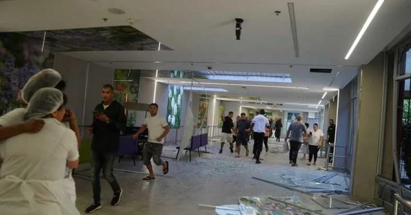 İranın İsrailə endirdiyi zərbə nəticəsində xəstəxana zədələnib