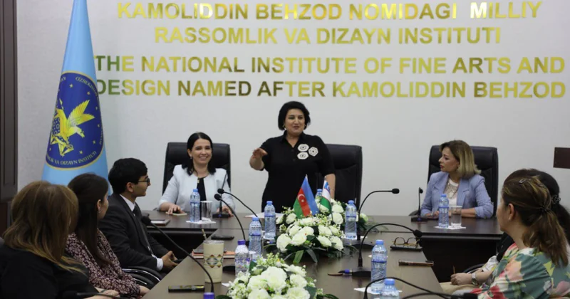 Azərbaycanlı alim Özbəkistan Milli Rəssamlıq və Dizayn İnstitutunda seminar keçirib