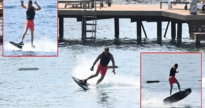 Kıvançdan müzakirələrə səbəb olan SÖRFİNQ ŞOUSU