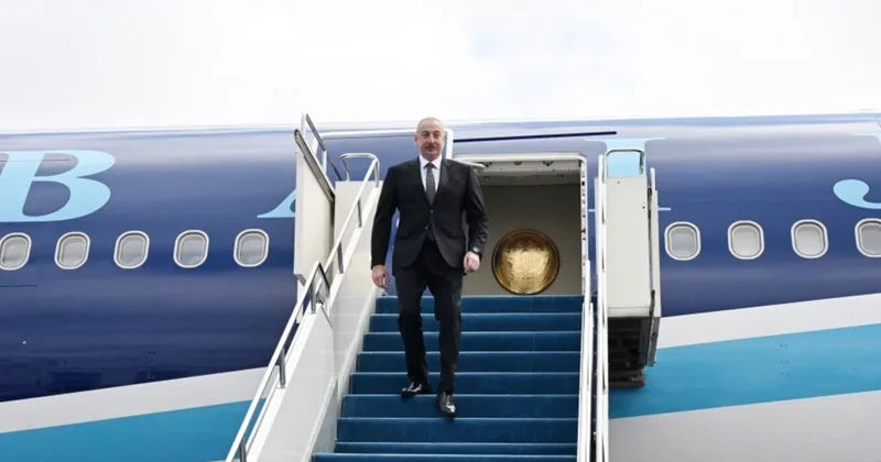 Алиев прибыл в Турцию