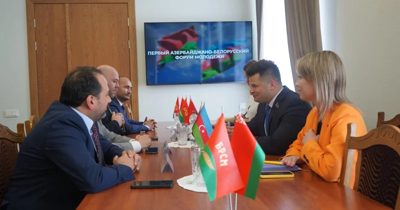 Minskdə Azərbaycan və Belarus gənclərinin əməkdalığı müzakirə olunub