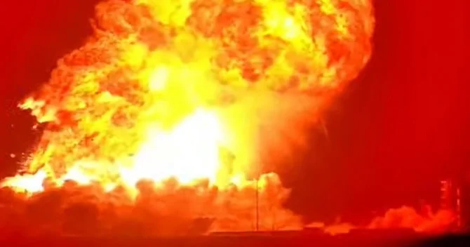 SpaceX Starship in sınağı zamanı güclü PARTLAYIŞ